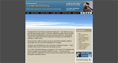 Desktop Screenshot of petersen-lawoffice.com